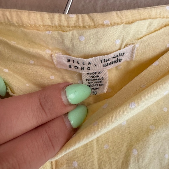 Billabong High-Waisted Linen Pant - Picture 2 of 4